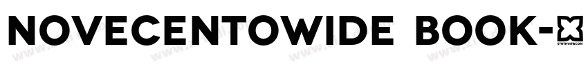 Novecentowide Book字体转换 Novecentowide Book字体转换